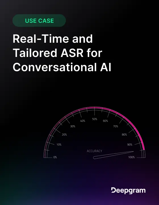 Real-Time and Tailored ASR for Conversational AI